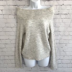 Off Shoulder Sweater